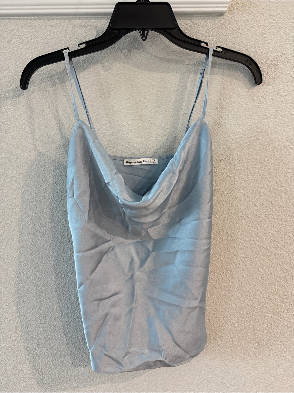 Abercrombie & Fitch Pale Blue Cowl Neck Camisole